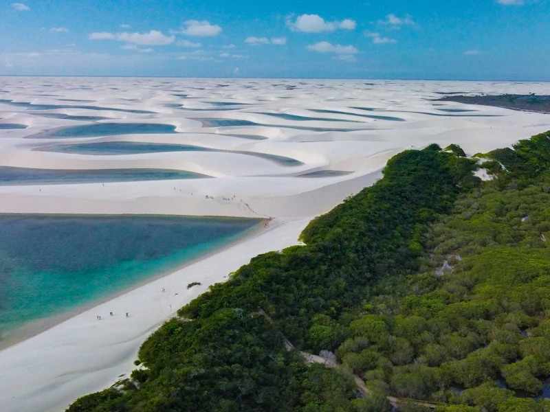 Atins, entre o rio e o mar