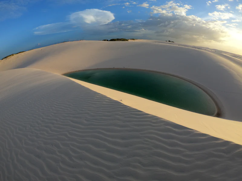 Lagoa Bonita, nos Lençóis Maranhenses